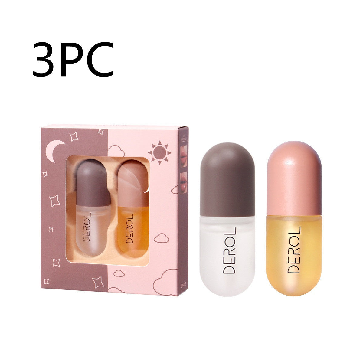 Day Night Instant Volume Lip Plumper Oil Clear Lasting Nourishing Repairing Reduce Lip Fine Line Care Lip Beauty Cosmetic - 𝓢𝓱𝓸𝓹𝓵𝓮𝓬𝔂