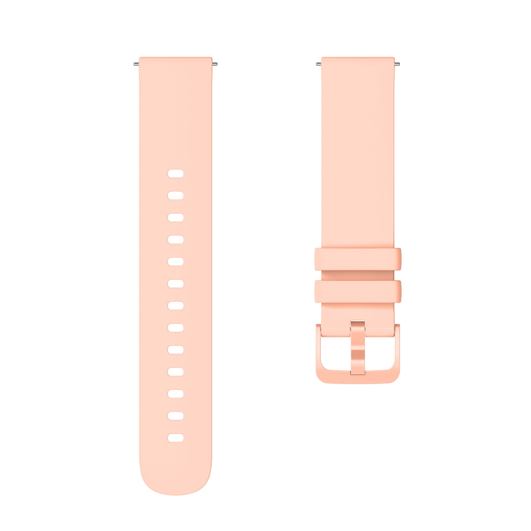 Flat Same Color Buckle Universal Silicone Strap - 𝓢𝓱𝓸𝓹𝓵𝓮𝓬𝔂