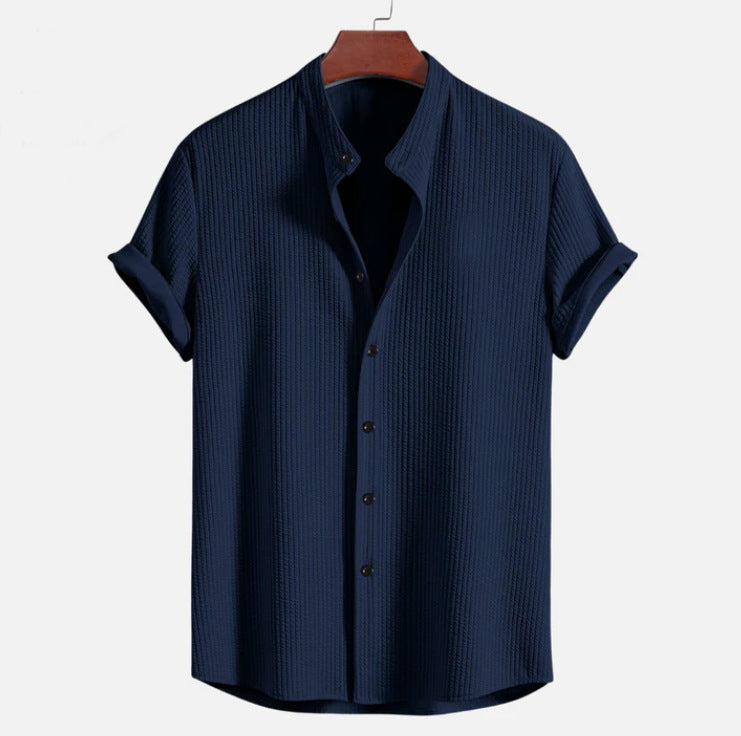 Short Sleeve Loose Shirt Top Summer Mens Clothing - 𝓢𝓱𝓸𝓹𝓵𝓮𝓬𝔂