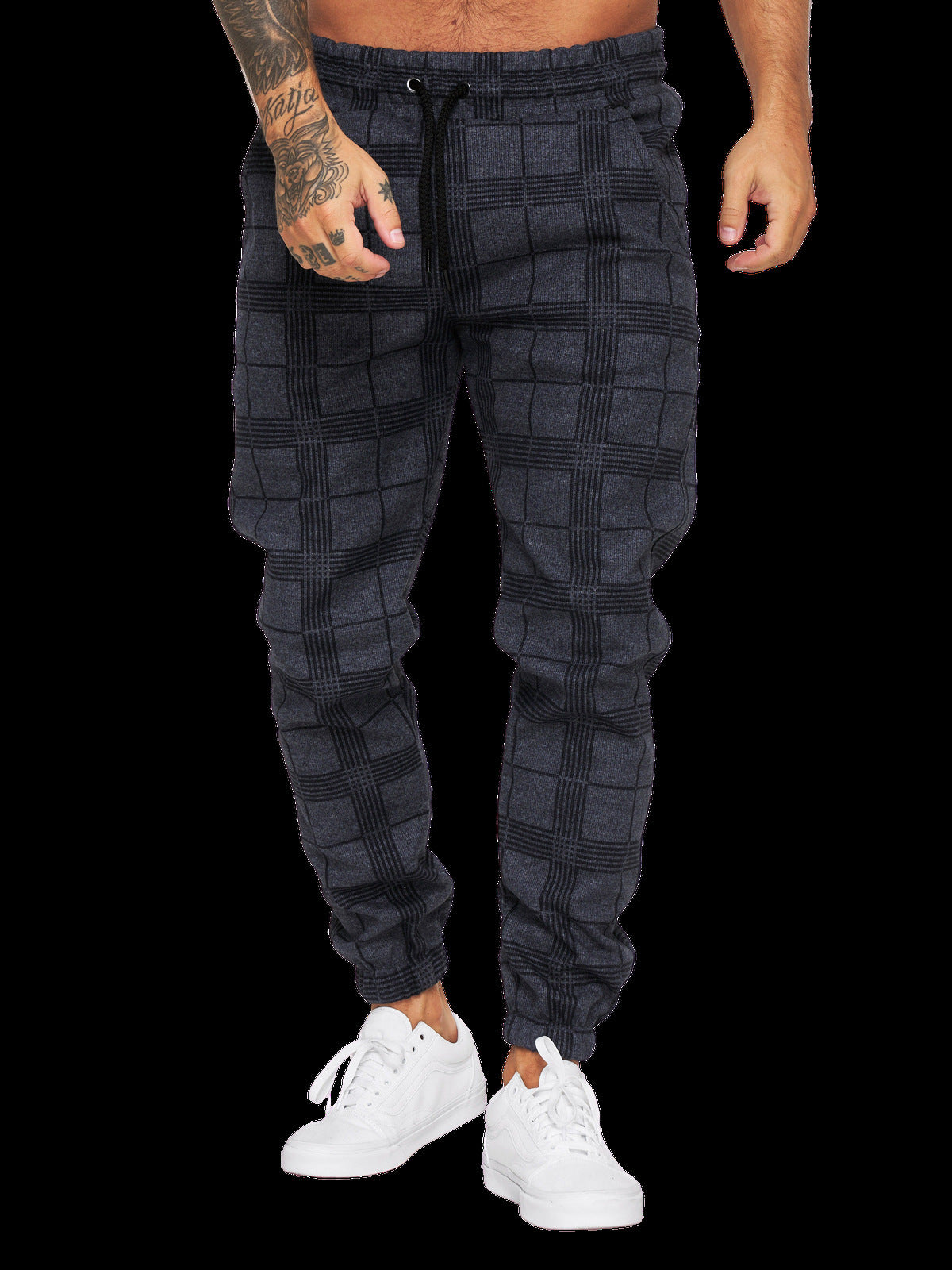 Checkered 3D Digital Print Casual Pants - 𝓢𝓱𝓸𝓹𝓵𝓮𝓬𝔂
