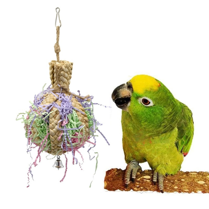 Drawing Straw Rope Toy Parrot Paper - 𝓢𝓱𝓸𝓹𝓵𝓮𝓬𝔂