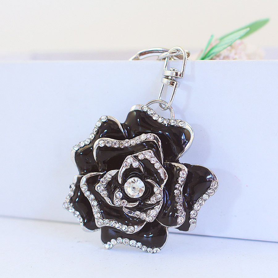 Flower Metal Pendant Key Chain - 𝓢𝓱𝓸𝓹𝓵𝓮𝓬𝔂