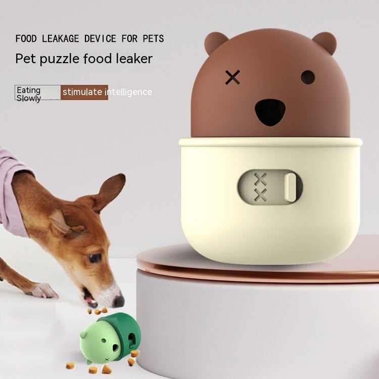 Pets Leakage Food Feeder Dog Interactive Training Toy Ball Natural Rubber Chew Dog Food Ball Snack Food Feeder Cat Puzzle Games Toy Pet Products - 𝓢𝓱𝓸𝓹𝓵𝓮𝓬𝔂