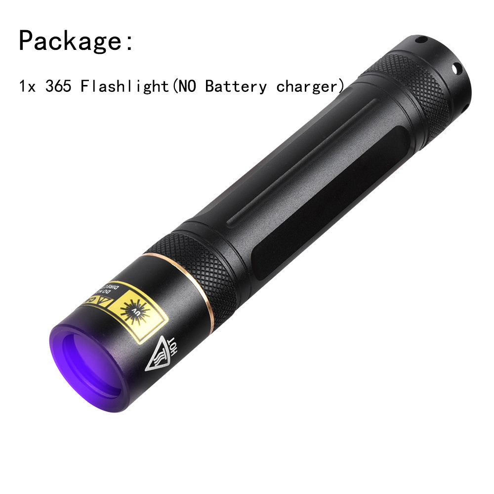 Y36 365nm 8006 365nm UV Fluorescent Agent Detection Woods Lamp Flashlight