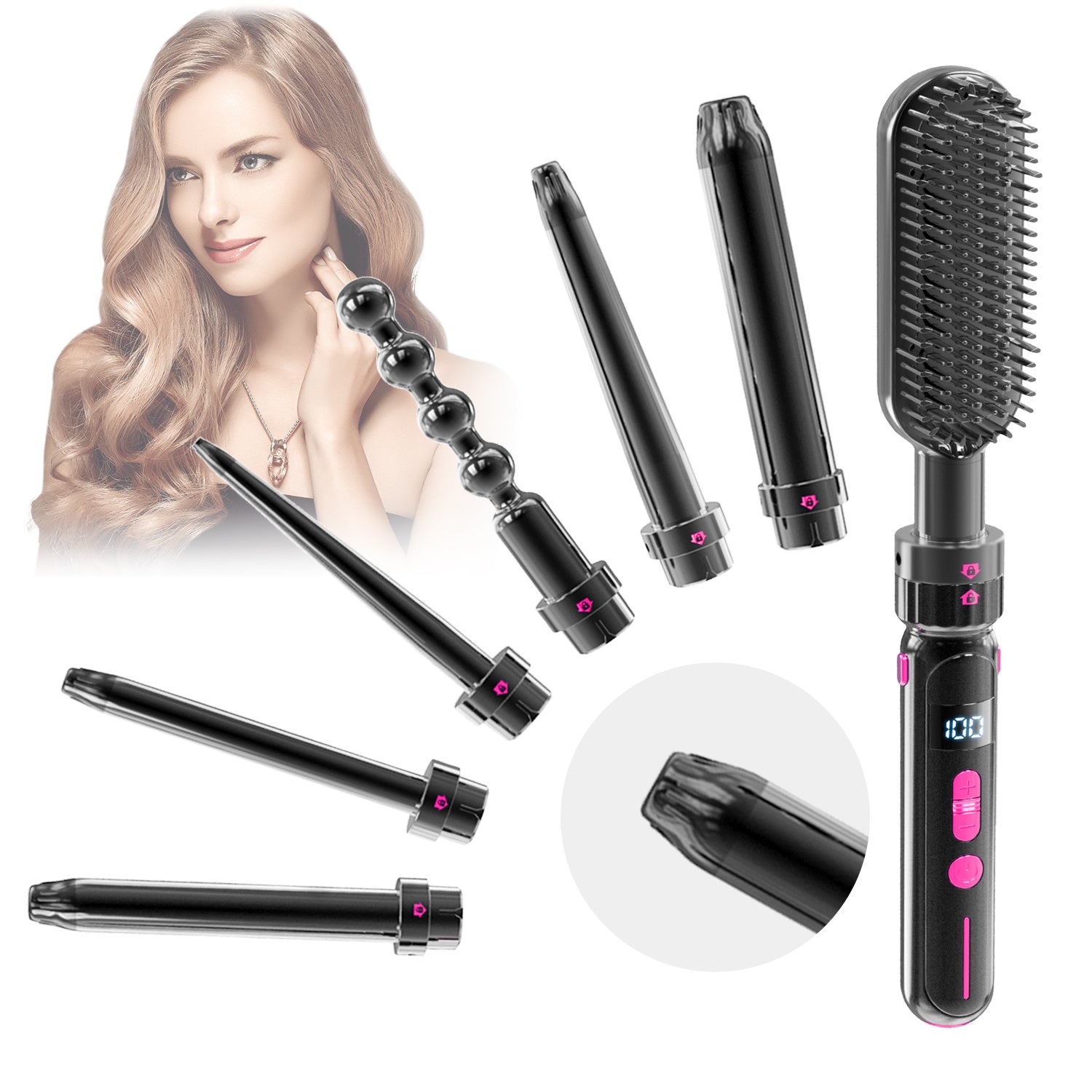 Safety Against Scalding Easy To Use Curly Hair Sticks - 𝓢𝓱𝓸𝓹𝓵𝓮𝓬𝔂