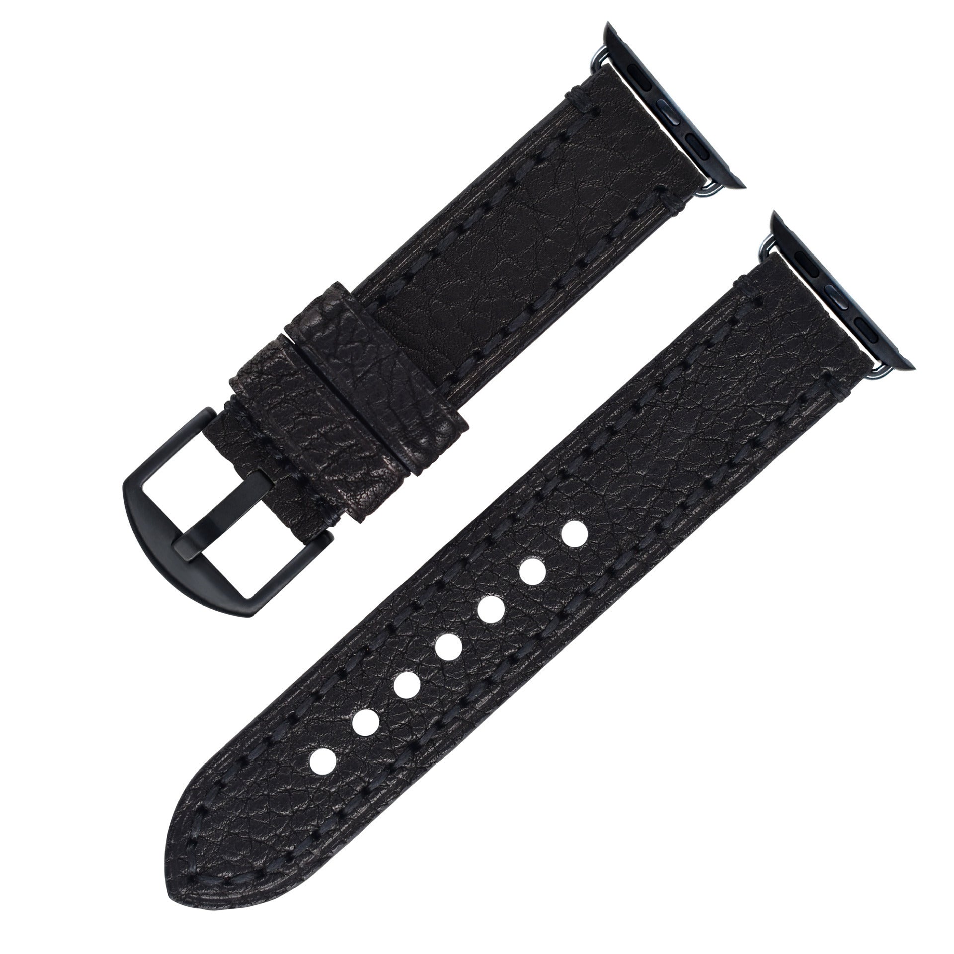 Casual Simple Top Layer Cow Leather Watch Strap - 𝓢𝓱𝓸𝓹𝓵𝓮𝓬𝔂