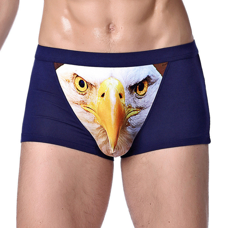 Personalized Men's Underwear Creative Animal Print Men's Underwear Sexy Boxer Briefs - 𝓢𝓱𝓸𝓹𝓵𝓮𝓬𝔂