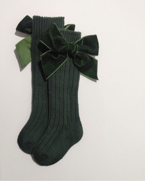 Bowknot woolen baby socks - 𝓢𝓱𝓸𝓹𝓵𝓮𝓬𝔂