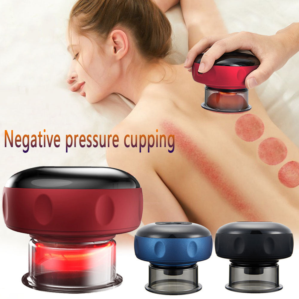 Electric Vacuum Cupping Massage Body Cups Anti-Cellulite Therapy Massager For Body Electric Guasha Scraping Fat Burning Slimming - 𝓢𝓱𝓸𝓹𝓵𝓮𝓬𝔂