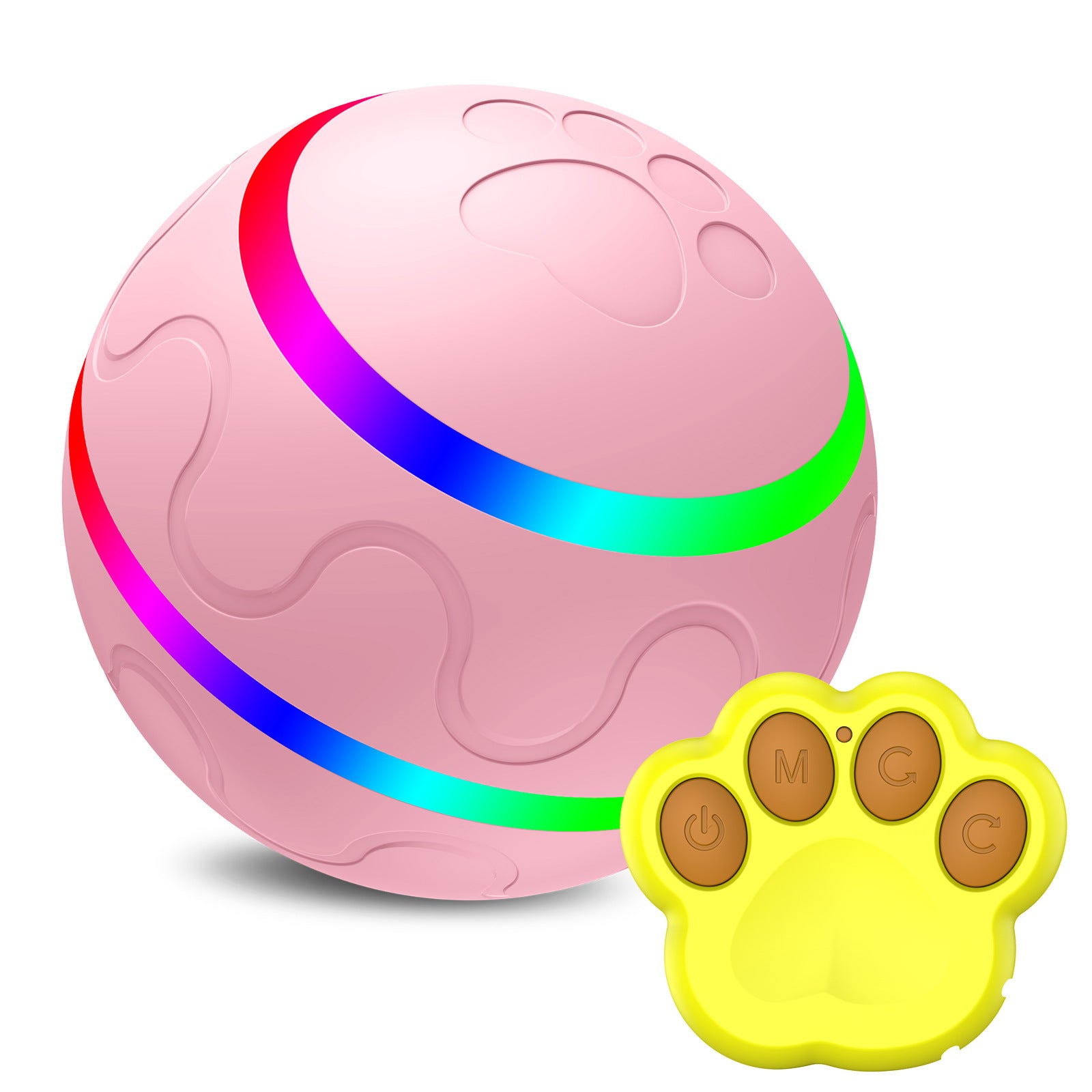 Pet New Cat Wicked Ball Toy Intelligent Ball USB Cat Toys Self Rotating Ball Automatic Rotation Ball - 𝓢𝓱𝓸𝓹𝓵𝓮𝓬𝔂