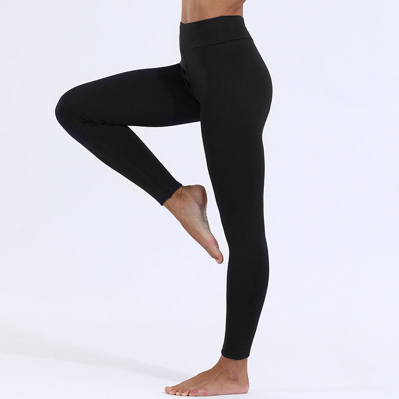 Winter Leggings Warm Thick High Stretch Lamb Cashmere Leggins Skinny Fitness Woman Pants - 𝓢𝓱𝓸𝓹𝓵𝓮𝓬𝔂