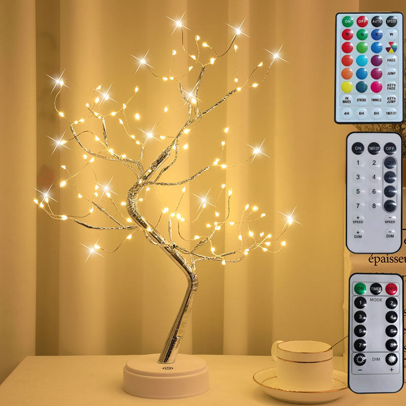 New Colored Light, Starry Sky LED, Copper Wire, Rice Tree Lamp - 𝓢𝓱𝓸𝓹𝓵𝓮𝓬𝔂