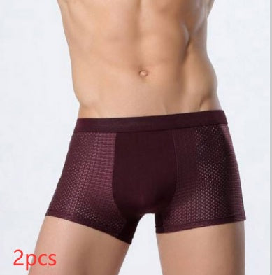 Ice silk men's underwear mesh boxer - 𝓢𝓱𝓸𝓹𝓵𝓮𝓬𝔂