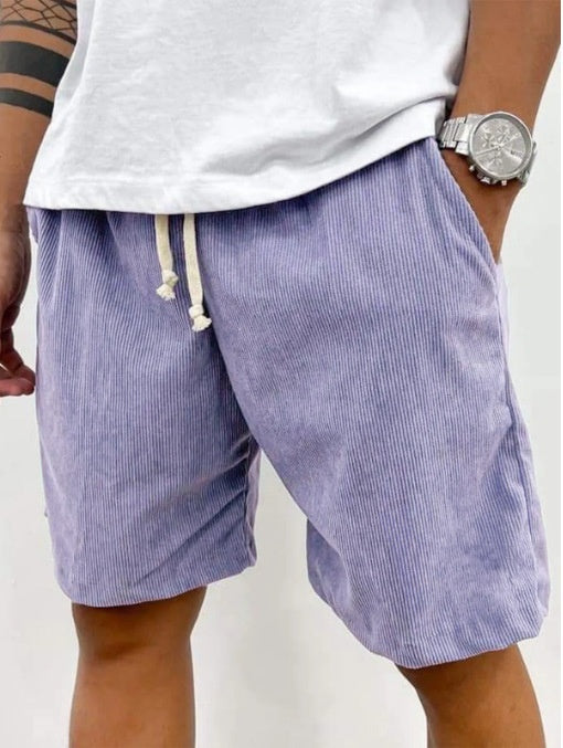 Lace-up Corduroy Men's Shorts Casual Pants - 𝓢𝓱𝓸𝓹𝓵𝓮𝓬𝔂
