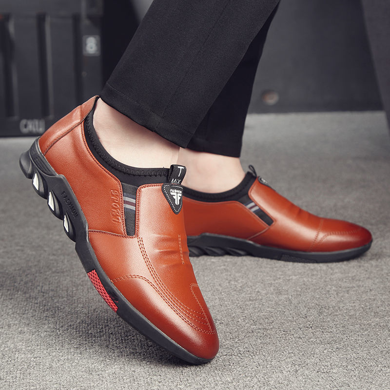 Leather Shoes Mens Leather Spring New Mens Business - 𝓢𝓱𝓸𝓹𝓵𝓮𝓬𝔂