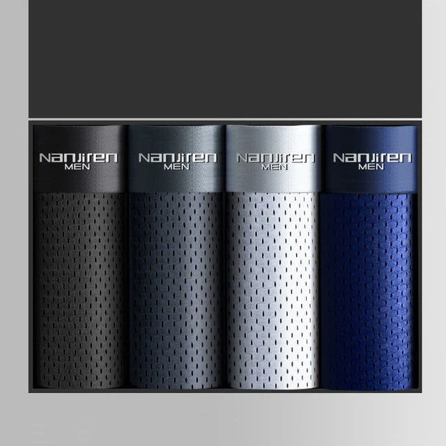 Men's Breathable Mesh Ice Thin Summer Boxer Shorts - 𝓢𝓱𝓸𝓹𝓵𝓮𝓬𝔂