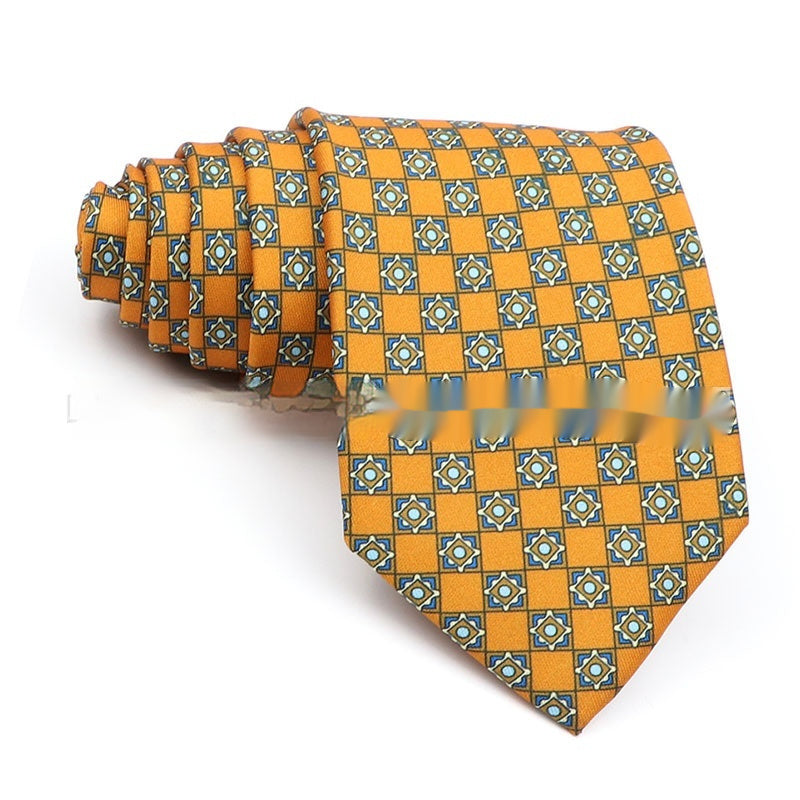Business Polyester Men's Printed Workplace Tie - 𝓢𝓱𝓸𝓹𝓵𝓮𝓬𝔂