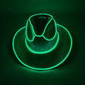 Halloween Carnival Party LED Wireless Fluorescent Colorful Cowboy Flashing Hat - 𝓢𝓱𝓸𝓹𝓵𝓮𝓬𝔂