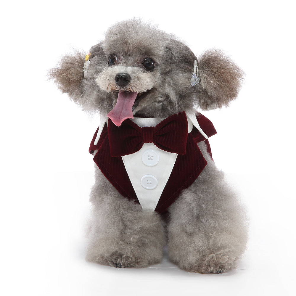 Pet Supplies Clothing Dog Dress Tuxedo - 𝓢𝓱𝓸𝓹𝓵𝓮𝓬𝔂