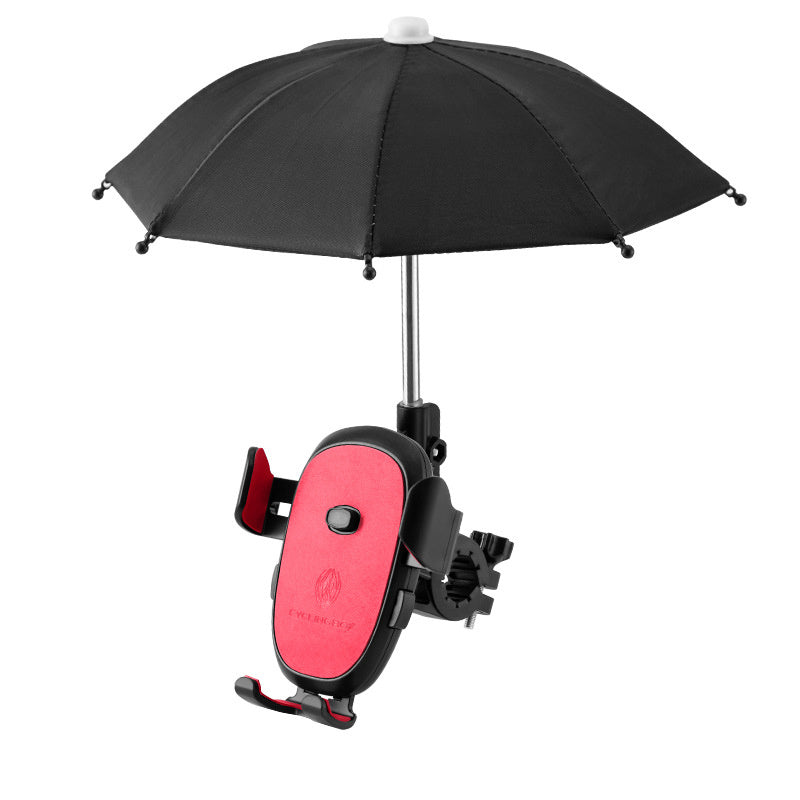 Bicycle Mobile Phone Umbrella With Bracket - 𝓢𝓱𝓸𝓹𝓵𝓮𝓬𝔂