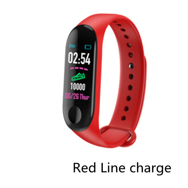 Compatible With , Smart Bracelet Heart Rate And Blood Pressure Exercise Meter Step Information Push Smart Reminder Color Bracelet - 𝓢𝓱𝓸𝓹𝓵𝓮𝓬𝔂
