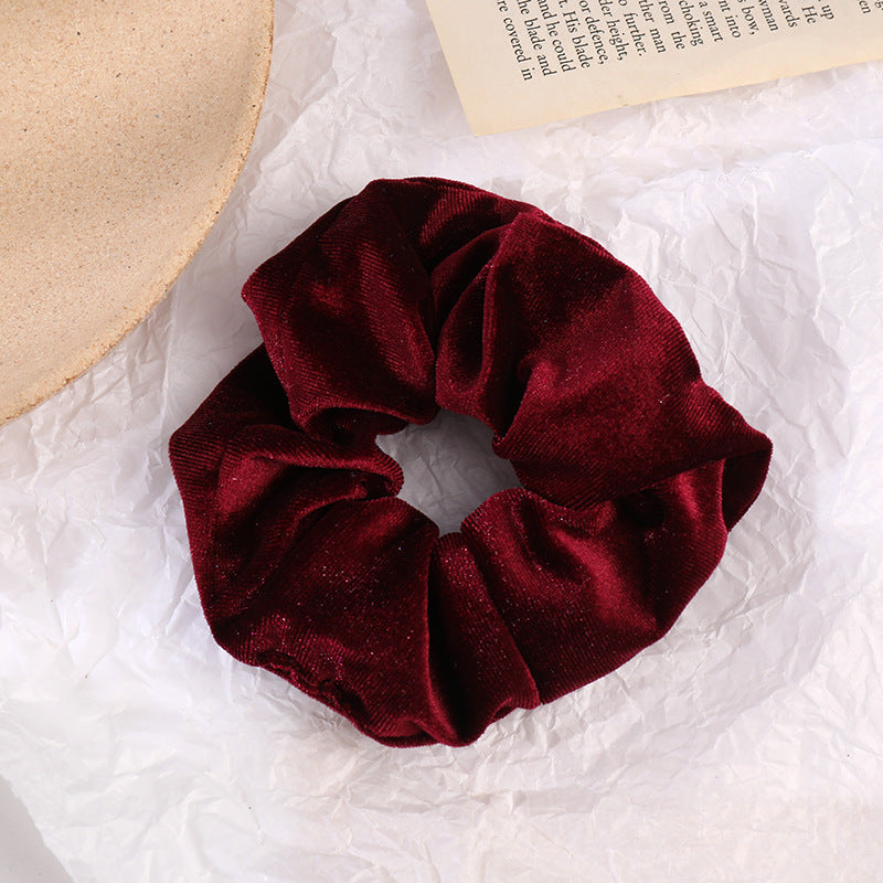 Flannel Hair Tie Hair Rope Amazon Velvet Fashion Ponytail Hair Accessories - 𝓢𝓱𝓸𝓹𝓵𝓮𝓬𝔂