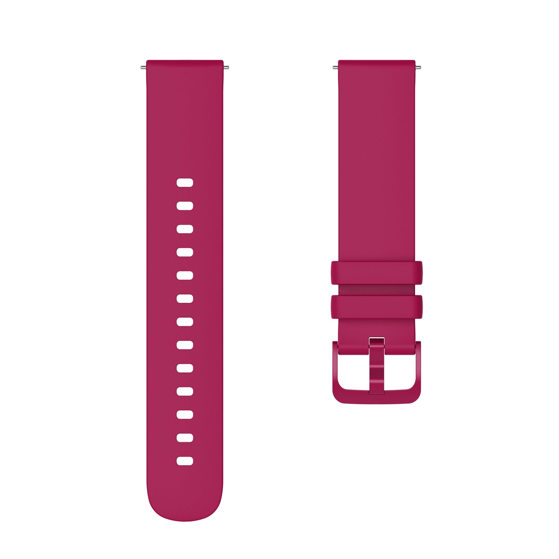 Flat Same Color Buckle Universal Silicone Strap - 𝓢𝓱𝓸𝓹𝓵𝓮𝓬𝔂