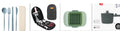 8pcs Camp Kitchen Cooking Utensil Set Travel Organizer Grill Accessories Portable Compact Gear For BBQ Camping Hiking - 𝓢𝓱𝓸𝓹𝓵𝓮𝓬𝔂