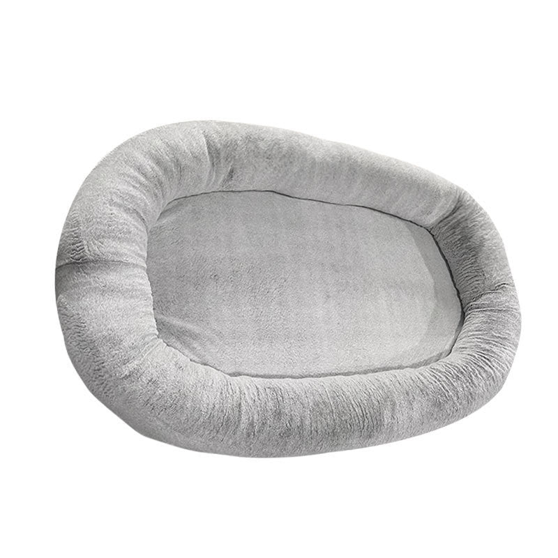 Large Human Short Plush Dog Bed - 𝓢𝓱𝓸𝓹𝓵𝓮𝓬𝔂