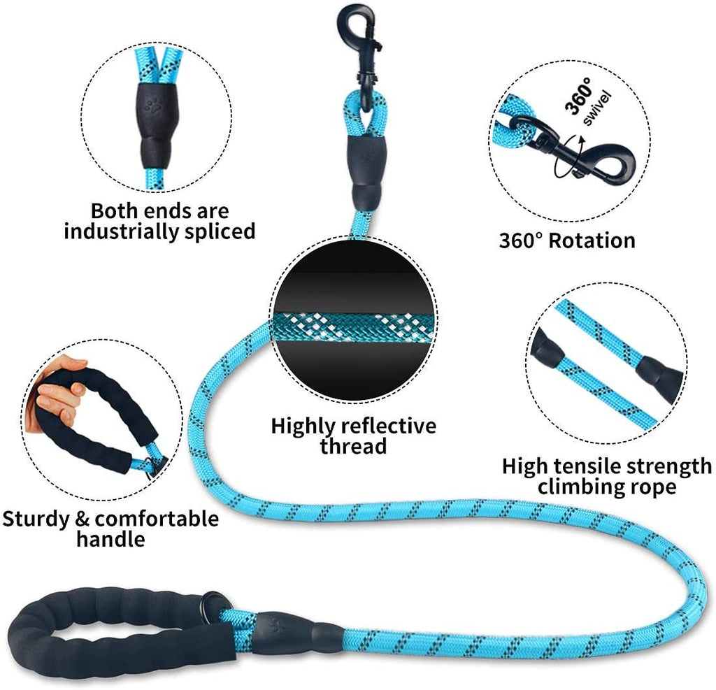 Small Medium Sized Pet Dog Luminous Leash Chain Puppies - 𝓢𝓱𝓸𝓹𝓵𝓮𝓬𝔂
