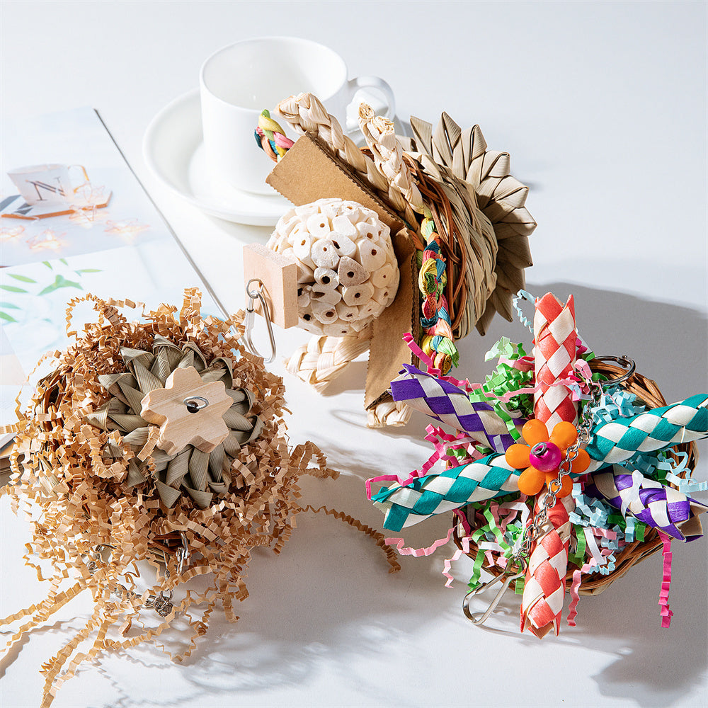 Parrot Bird Toy Supplies Gnawing Molar - 𝓢𝓱𝓸𝓹𝓵𝓮𝓬𝔂