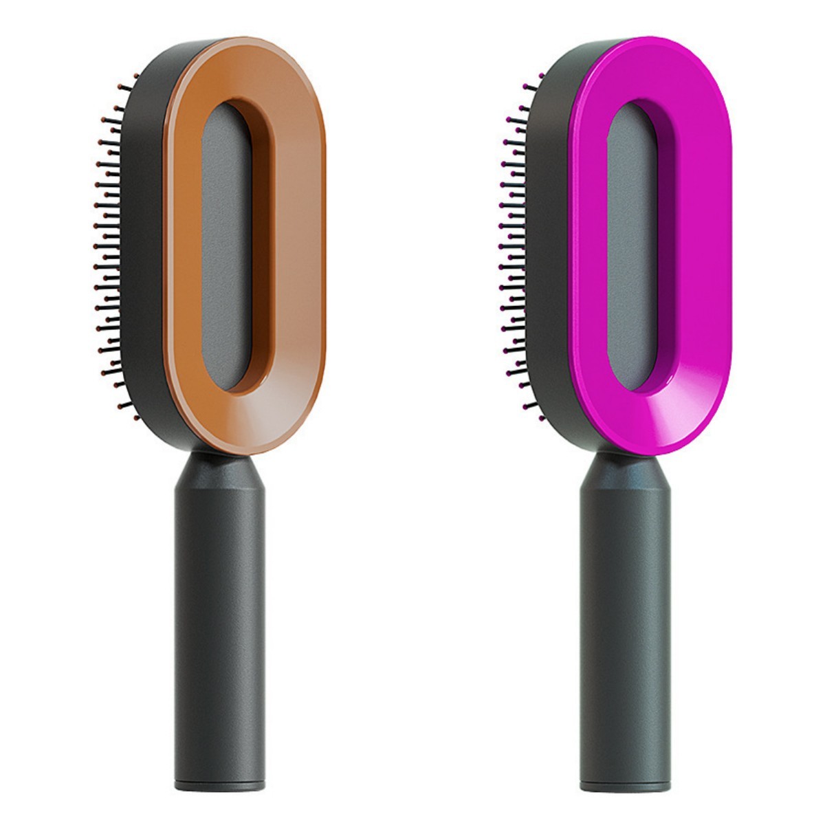 Self Cleaning Hair Brush For Women One-key Cleaning Hair Loss Airbag Massage Scalp Comb Anti-Static Hairbrush - 𝓢𝓱𝓸𝓹𝓵𝓮𝓬𝔂
