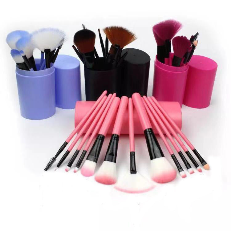 12pcs Makeup Brush Set Blush Eyeshadow Eyelash Highlighter Makeup Brush - 𝓢𝓱𝓸𝓹𝓵𝓮𝓬𝔂