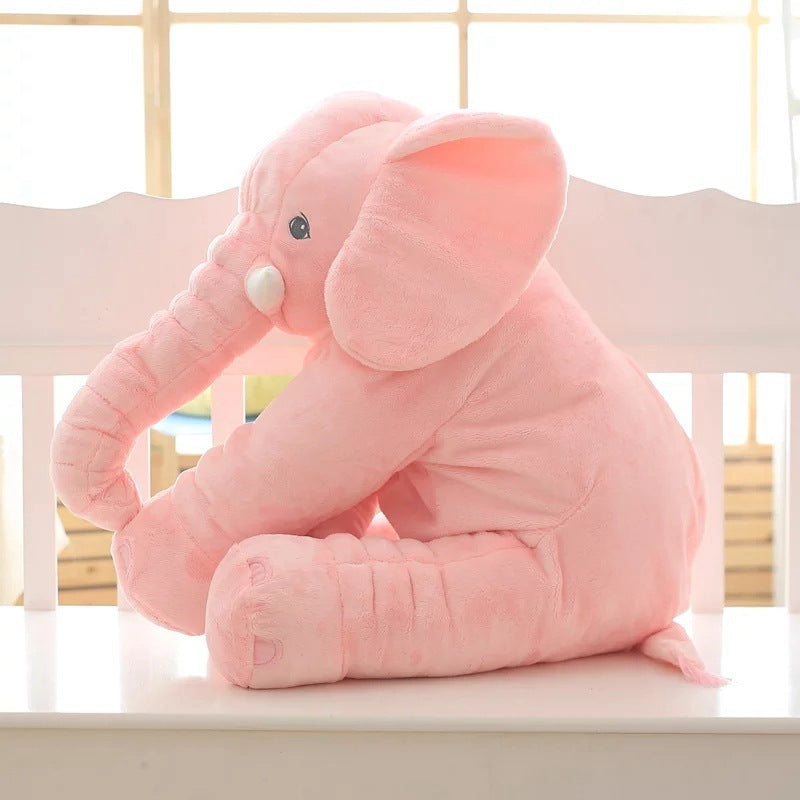Soft Comfort Elephant Plush Toy  Accompany Sleeping Baby Sleep Child Pillow Leather Shell - 𝓢𝓱𝓸𝓹𝓵𝓮𝓬𝔂