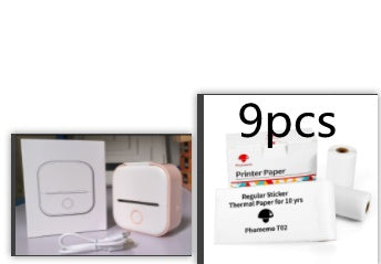 Portable Mini Thermal Label Printer Home Photo Printer Student Wrong Question Printer Bluetooth-compatible Mini Label Printer Price Tag - 𝓢𝓱𝓸𝓹𝓵𝓮𝓬𝔂