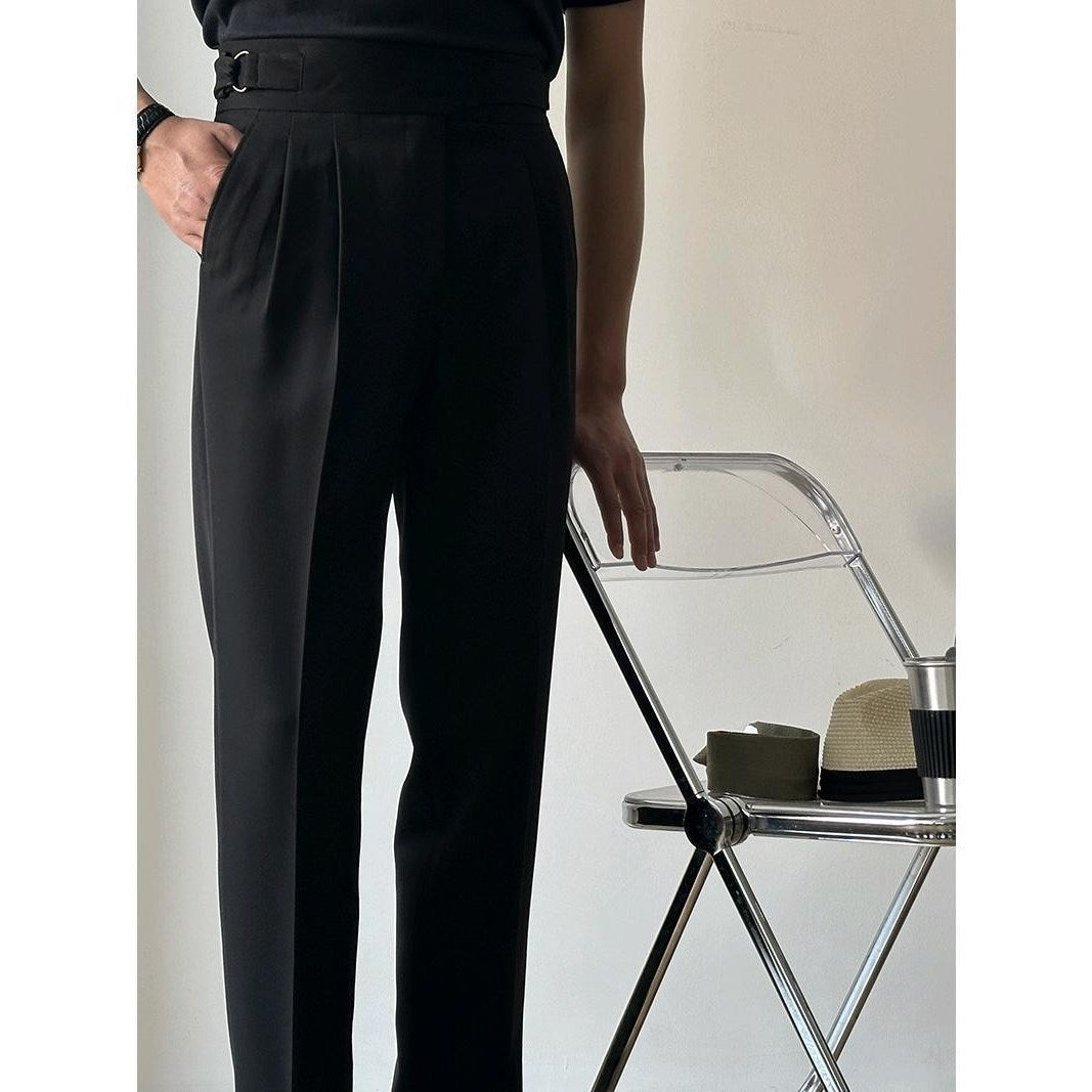 High Waist Slim Fit Business Casual Trousers - 𝓢𝓱𝓸𝓹𝓵𝓮𝓬𝔂