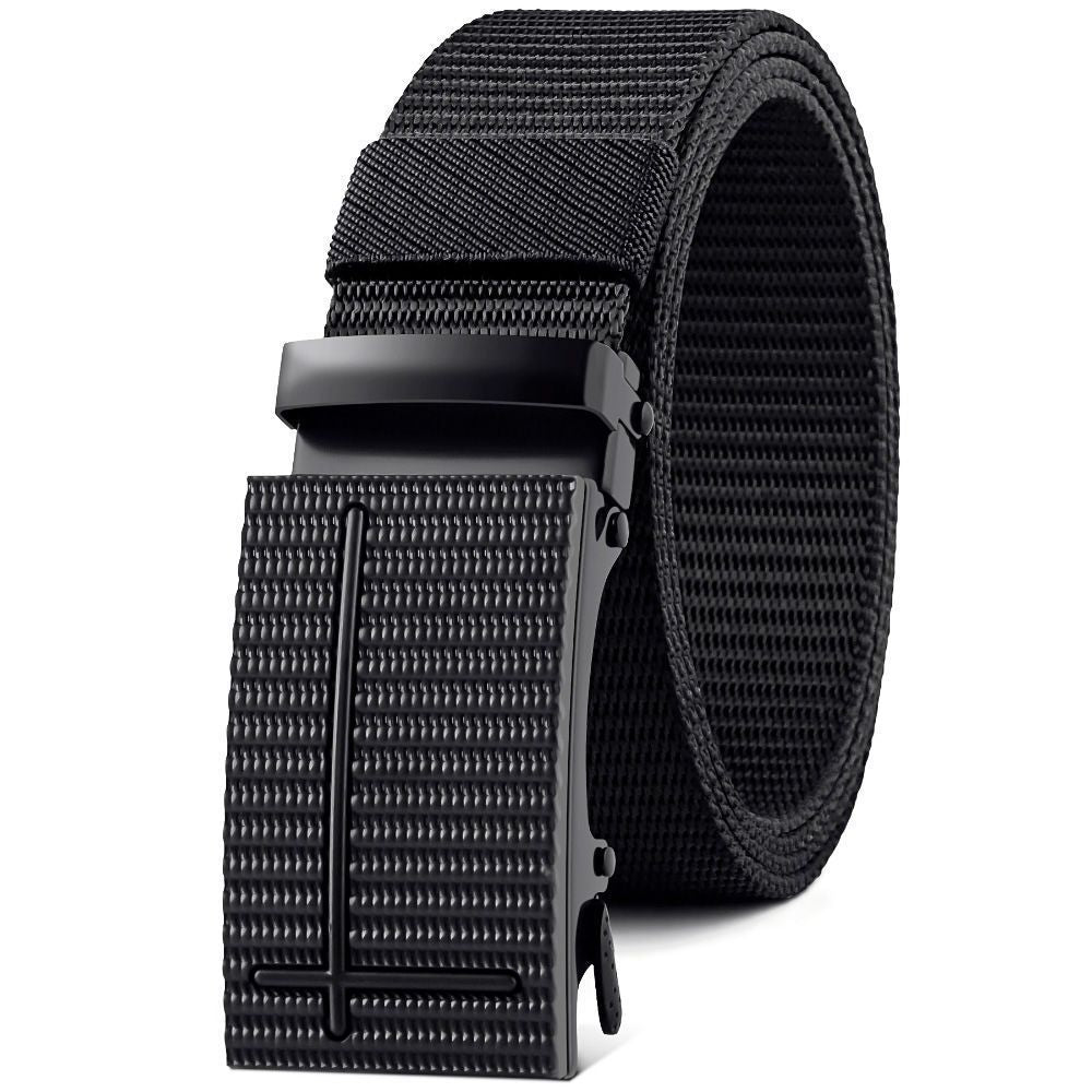 Nylon Waistband Men's Automatic Buckle Outdoor Canvas Belt - 𝓢𝓱𝓸𝓹𝓵𝓮𝓬𝔂