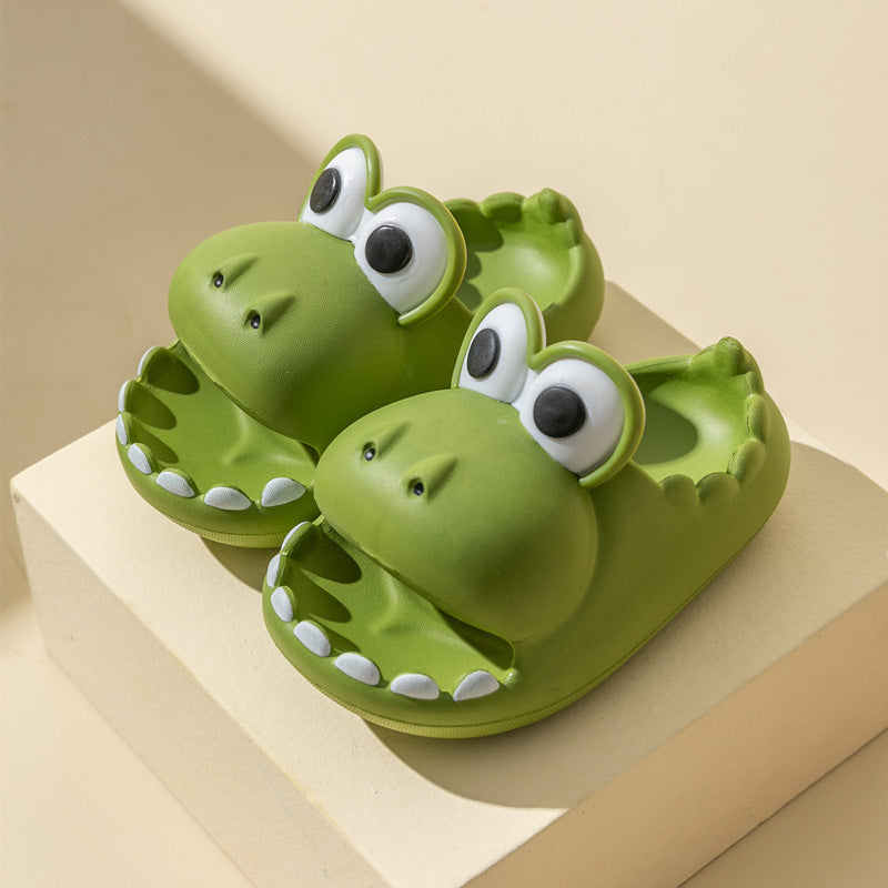 Kids Dinosaur Slippers Wholesale Summer Cartoon Parent Child Outdoor Home EVA Sandals Women Men Kids Cute Slippers Baby Shoes - 𝓢𝓱𝓸𝓹𝓵𝓮𝓬𝔂