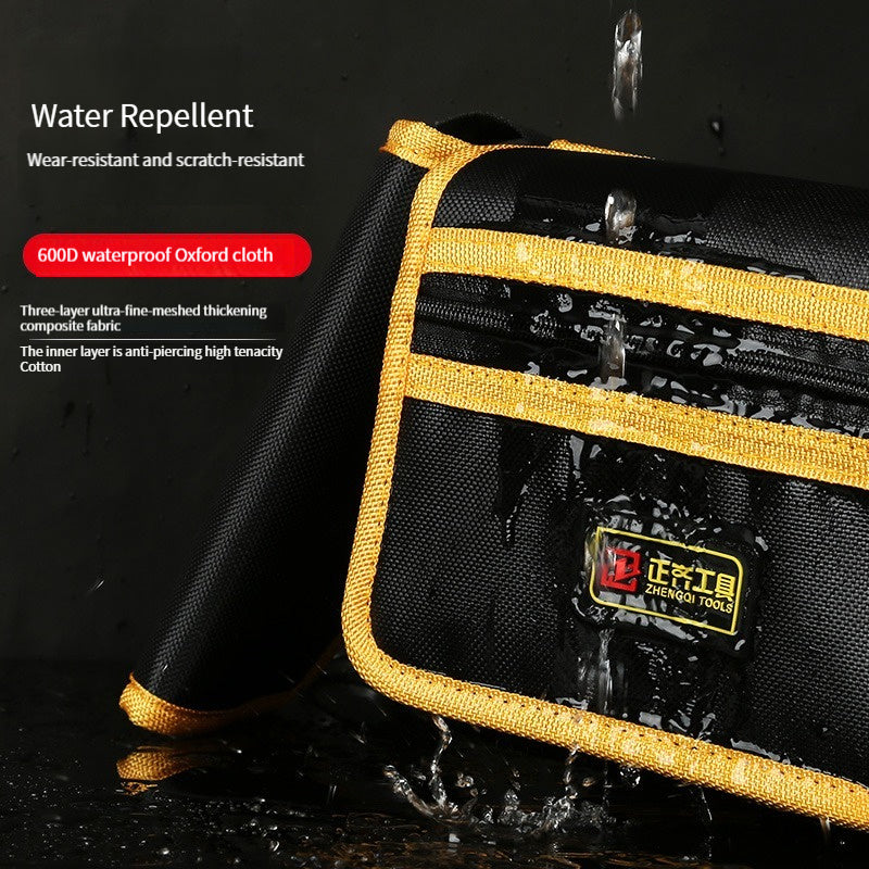 Electrician Tool Kit Special Portable Small Waist Bag Canvas Sturdy And Durable Waist Bag Belt Multi-function Storage And Repair Bag - 𝓢𝓱𝓸𝓹𝓵𝓮𝓬𝔂