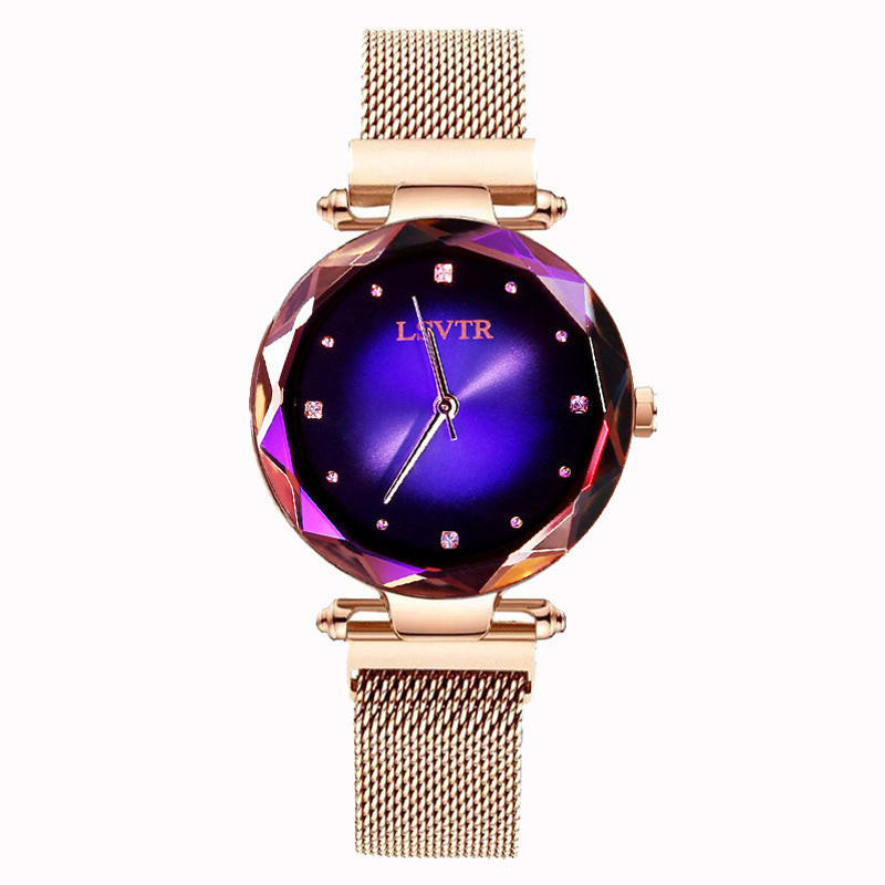 Women's Starry Quartz Lazy Magnet Strap Iron-absorbing Watch - 𝓢𝓱𝓸𝓹𝓵𝓮𝓬𝔂
