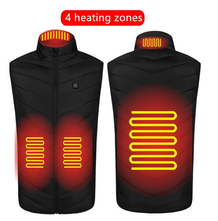 Heated Vest Washable Usb Charging Electric Winter Clothes - 𝓢𝓱𝓸𝓹𝓵𝓮𝓬𝔂