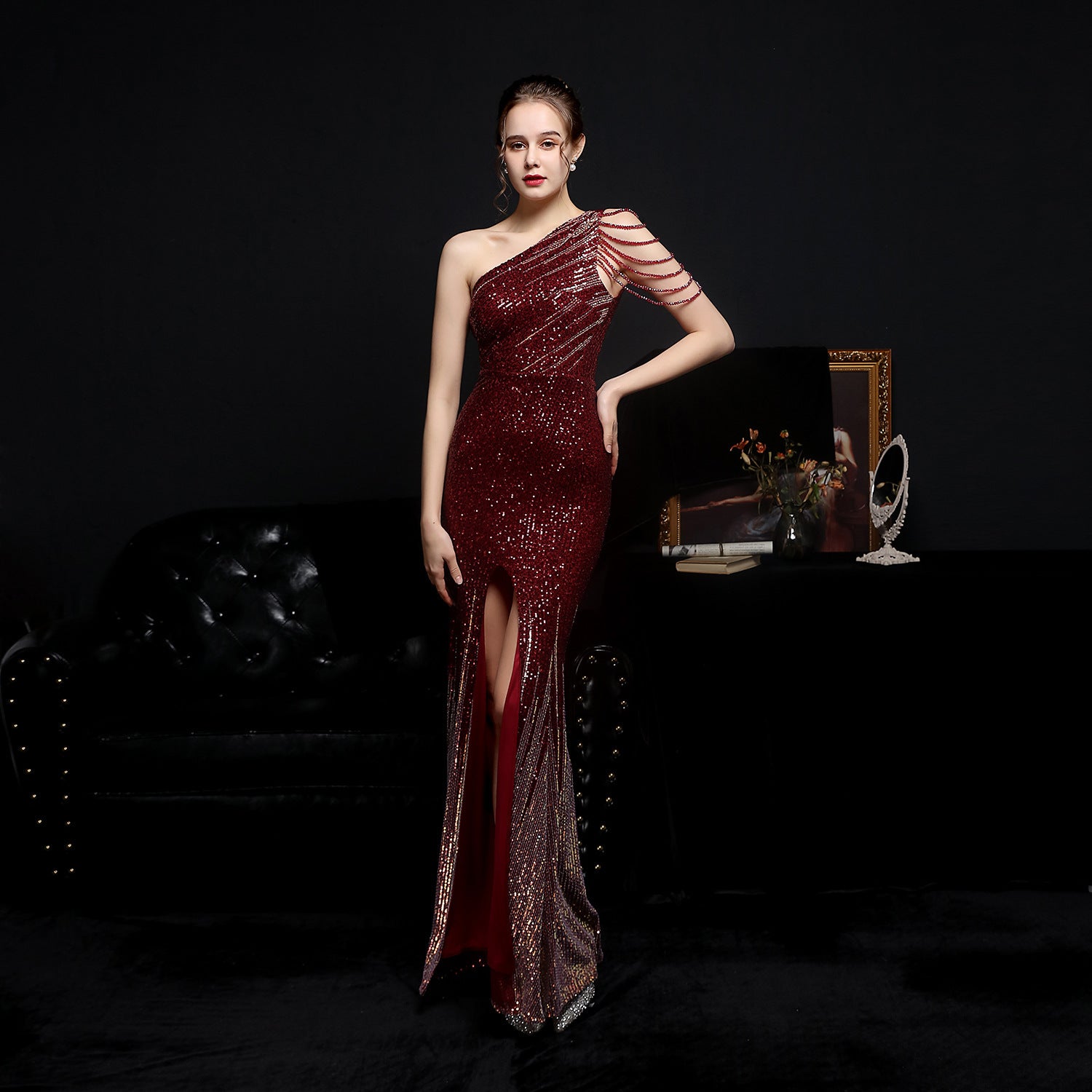Party Evening Dress Sexy Long Section Was Thin Toast Bride - 𝓢𝓱𝓸𝓹𝓵𝓮𝓬𝔂