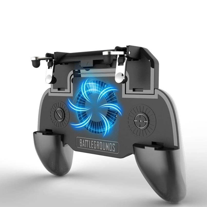 5 in 1 Mobile Gaming Controller With Fan Plus PowerBank - 𝓢𝓱𝓸𝓹𝓵𝓮𝓬𝔂