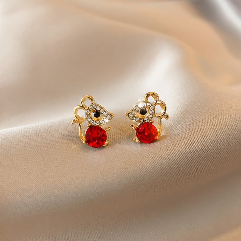 Cute Creative Personality Little Mouse Women's Fashion Jewelry - 𝓢𝓱𝓸𝓹𝓵𝓮𝓬𝔂