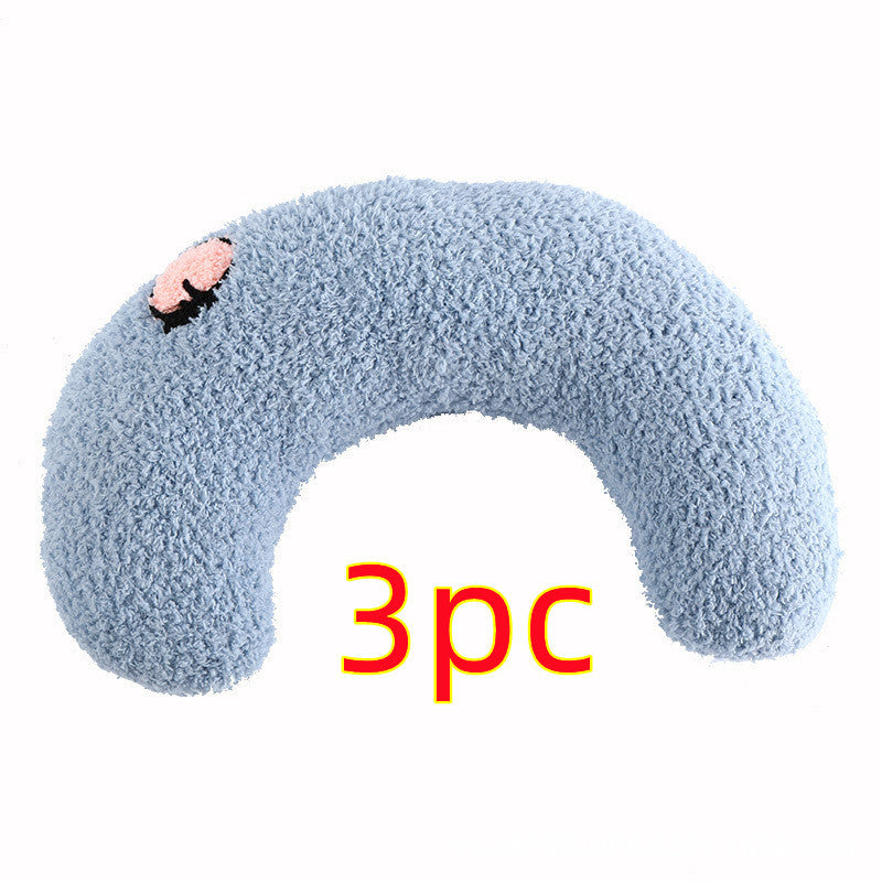 Little Pillow For Cats Fashion Neck Protector Deep Sleep Puppy U-Shaped Pillow Pets Pillow Kitten Headrest Dog Sleeping Pillow Pet Products - 𝓢𝓱𝓸𝓹𝓵𝓮𝓬𝔂