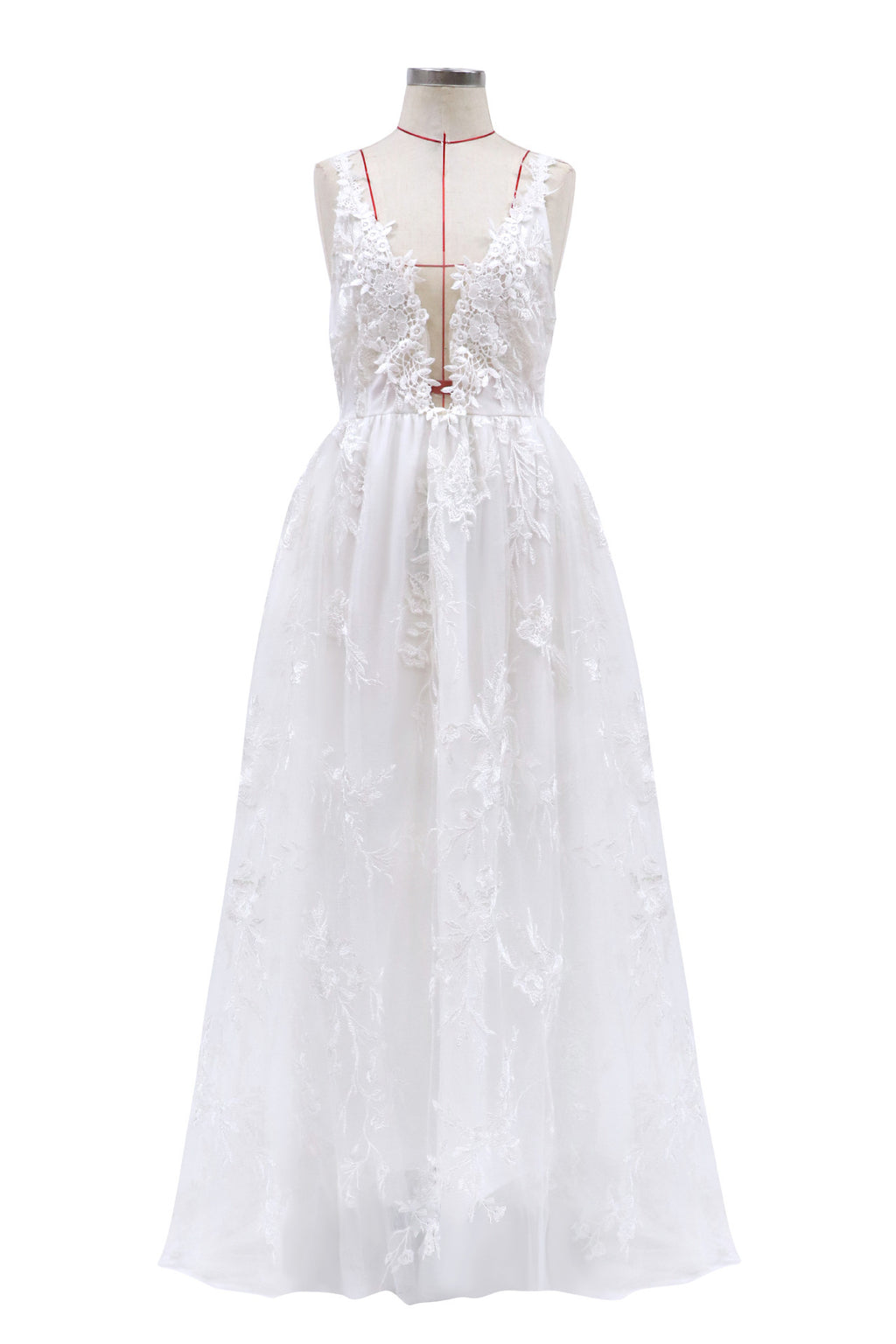 Bride Sexy Suspenders Wedding Evening Dress - 𝓢𝓱𝓸𝓹𝓵𝓮𝓬𝔂