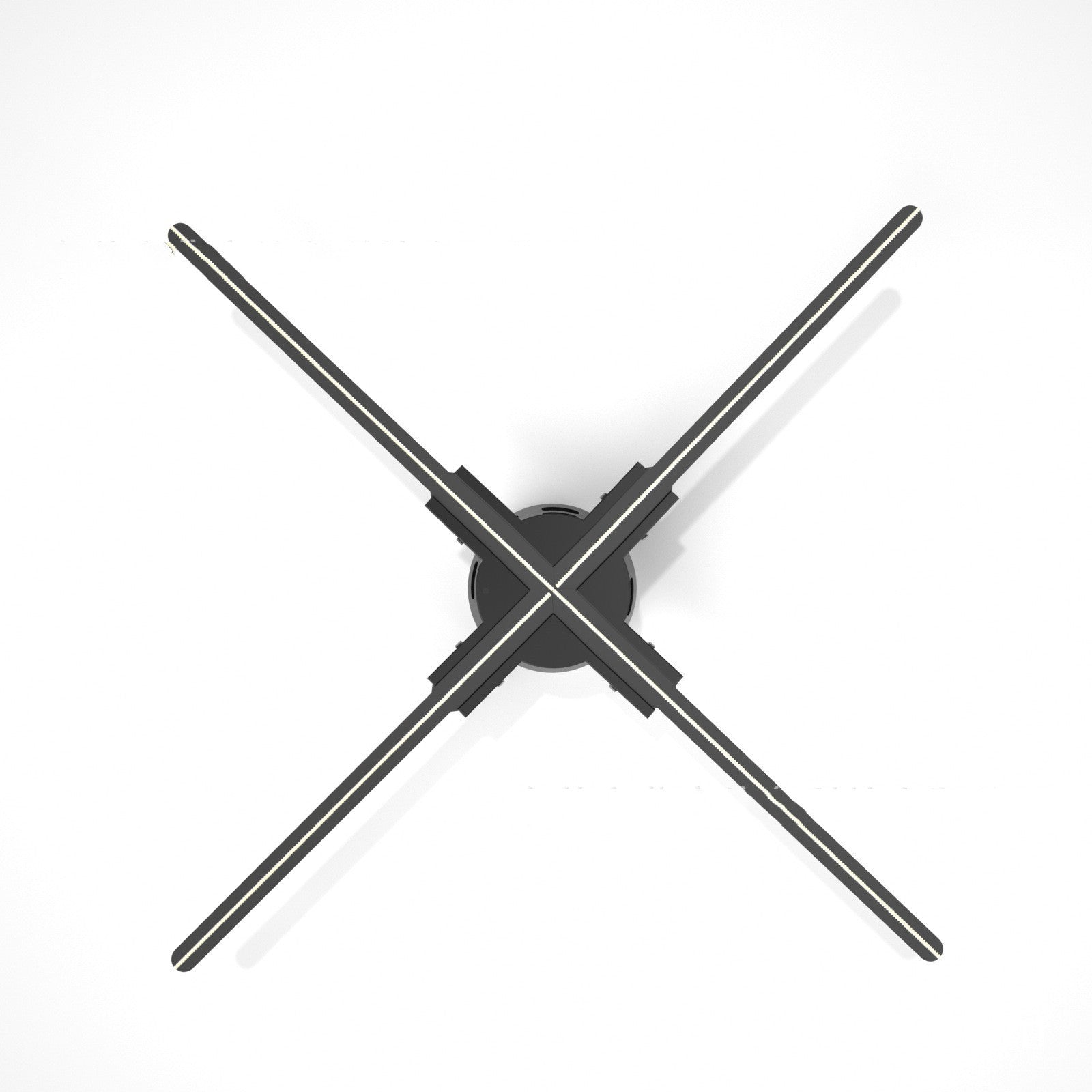 Wifi Control 3d 60cm Holographic Projector Advertising Machine