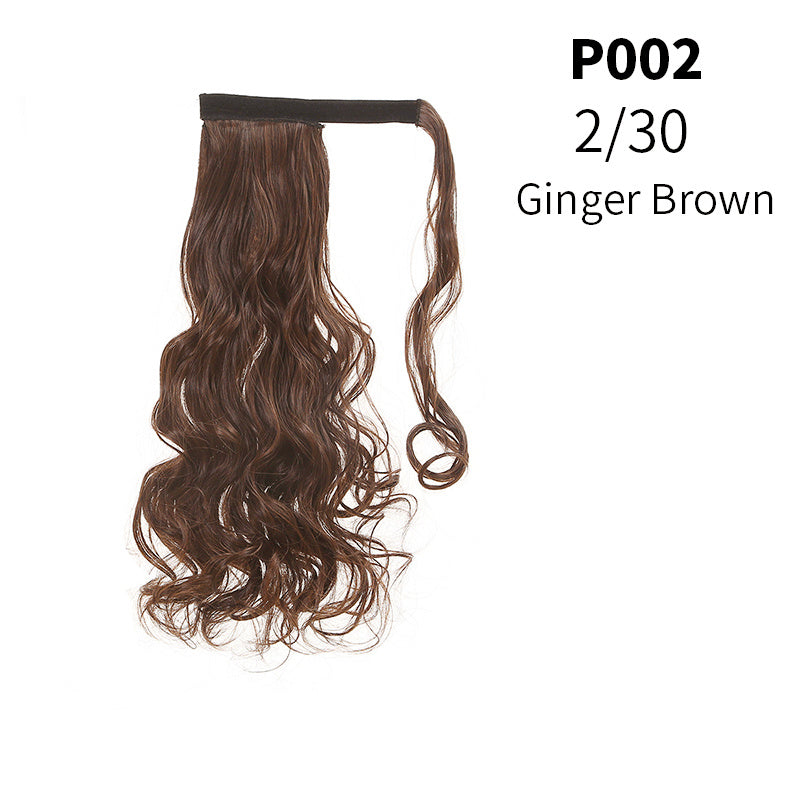 European And American Style Wig Fluffy Natural Ponytail - 𝓢𝓱𝓸𝓹𝓵𝓮𝓬𝔂