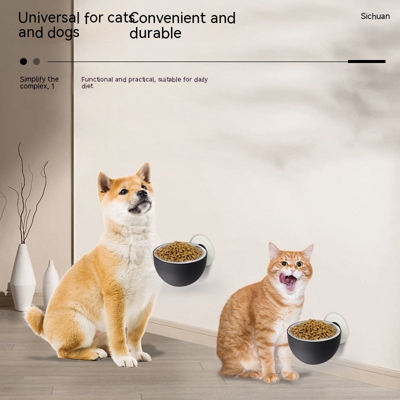 Magnetic Pet Bowl Cat Feeder Dog Foodbowl Pet Products - 𝓢𝓱𝓸𝓹𝓵𝓮𝓬𝔂