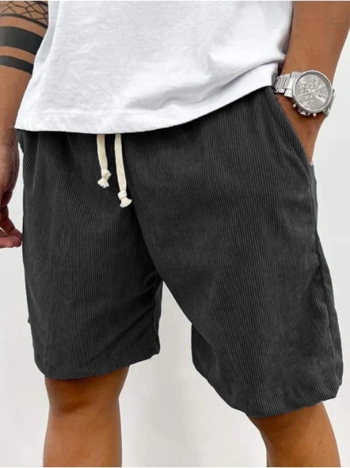 Lace-up Corduroy Men's Shorts Casual Pants - 𝓢𝓱𝓸𝓹𝓵𝓮𝓬𝔂